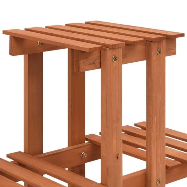 vidaXL plantestativ 83x25x132 cm massivt fyrretræ