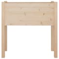 Miniatyrbilde 5 av 10: vidaXL Plantekasser 2 stk 70x31x70 cm heltre furu