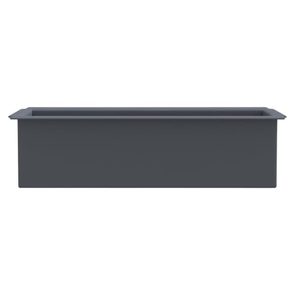 vidaXL blomsterkasser til Euro-paller 12 stk. 36x13,5x9,5 cm PP grå