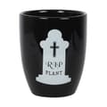 Miniatyrbilde 1 av 2: Something Different RIP Gothic Ceramic Plant Pot
