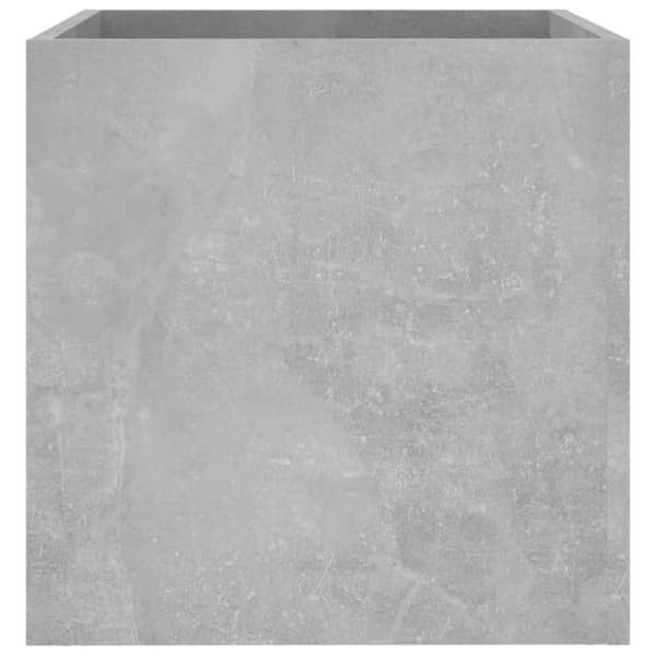vidaXL Plantekasse betonggrå 40x40x40 cm konstruert tre