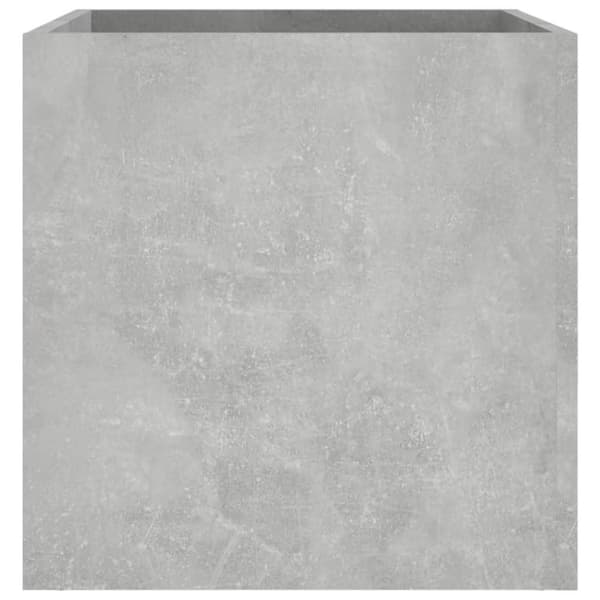 vidaXL Plantekasse betonggrå 40x40x40 cm konstruert tre