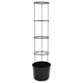 Pikkukuva 4 / 6: vidaXL Tomaattiruukku antrasiitti Ø39x150 cm polypropeeni