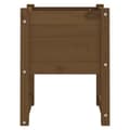 Miniatyrbilde 4 av 7: vidaXL Plantekasse honningbrun 40x40x52,5 cm heltre furu