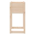 Miniatyrbilde 6 av 8: vidaXL Plantekasser 2 stk 40x40x81 cm heltre furu