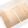 Miniatyrbilde 6 av 8: vidaXL Plantekasse hvit 178,5x44x75 cm heltre furu