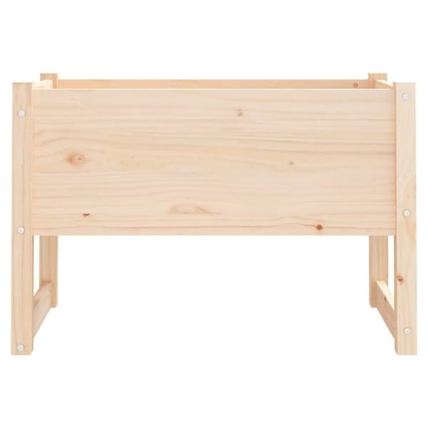 vidaXL plantekasse 78x40x52 cm massivt fyrretræ