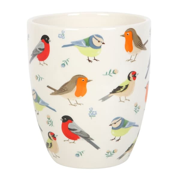 Something Different British Birds Ceramic Flower Pot