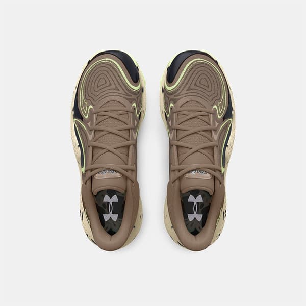 Under Armour Spawn 6 Mid Camo Basketskor EU 40 1/2 Man
