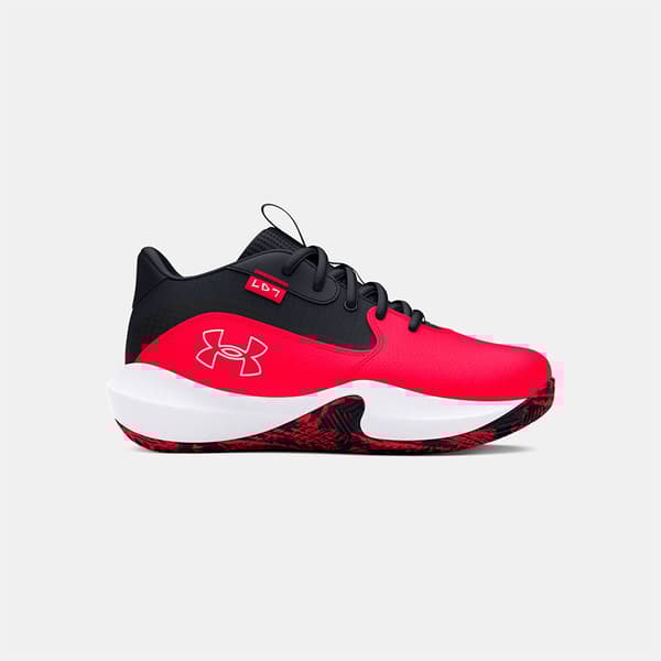 Under Armour Ps Lockdown 7 Basketskor Röd EU 33 1/2 Man