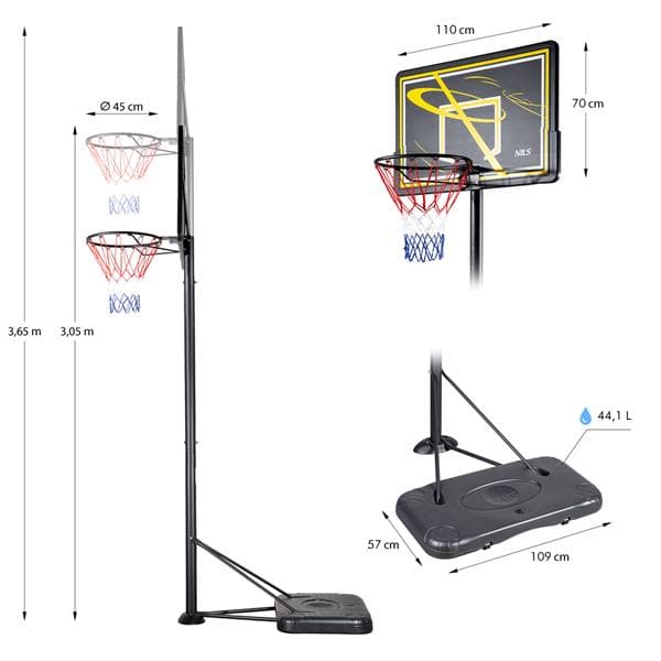ZDK019E BASKETBOLLKORG NILS