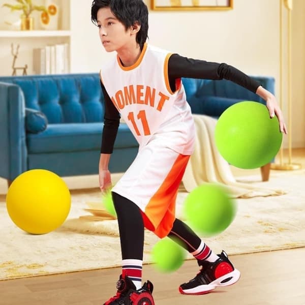 OBOSOE Ny Silent Basketball Dribbling Indendørs Skum Træningsbold, Silent Bounce No Noise Basketball