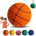 Miniatyrbillede 1 af 7: OBOSOE Ny Silent Basketball Dribbling Indendørs Skum Træningsbold, Silent Bounce No Noise Basketball