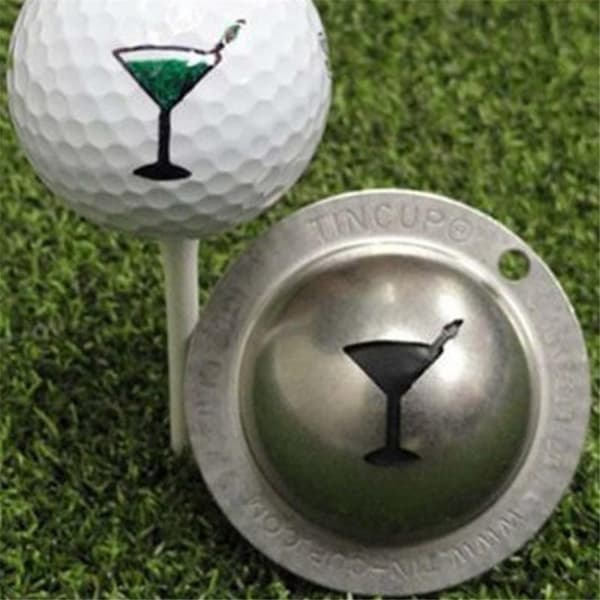 Rostfritt stål Golf Ball Line Marker Stencil Cute Pattern Alphabet Marker Pen Outdoor Golf Sport Golf Putting Positioning Aids SPANIEN
