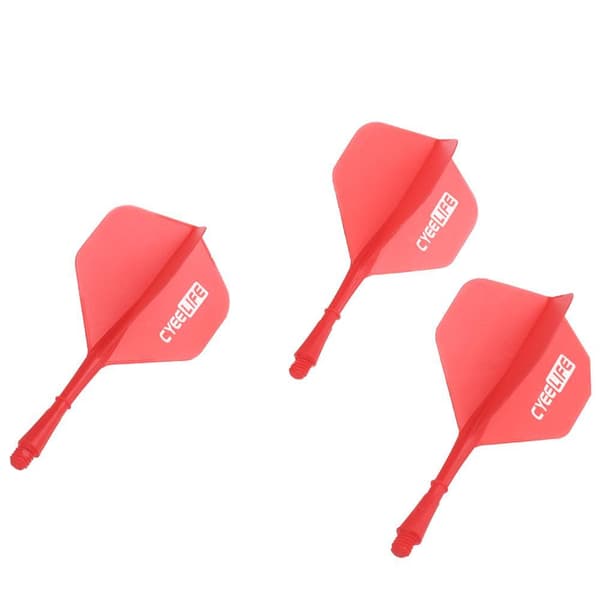 CyeeLife Professional Dart Flights and Shafts 2BA, CyeeLife New Dart Accessories Set, Durable&Not easy to break Kina