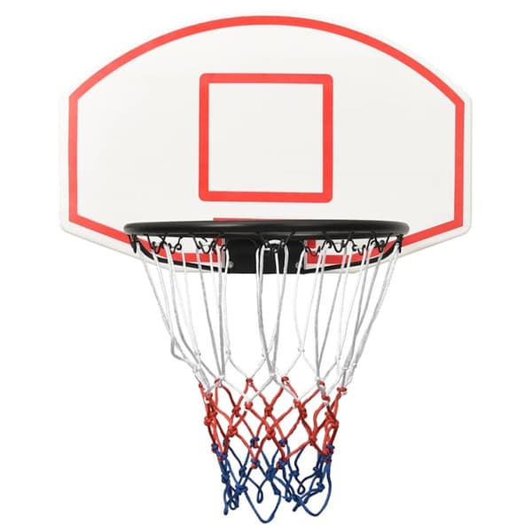 Basketplatta vit 71x45x2 cm polyeten