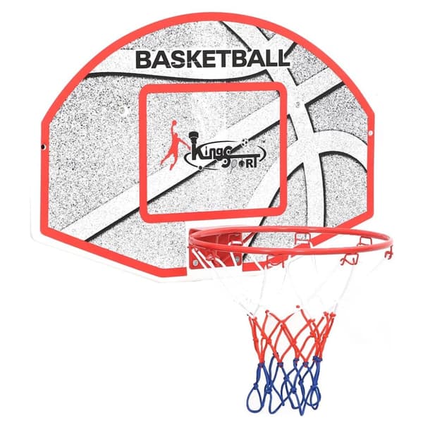 Basketkorg 5 delar väggmonterad 66x44,5 cm
