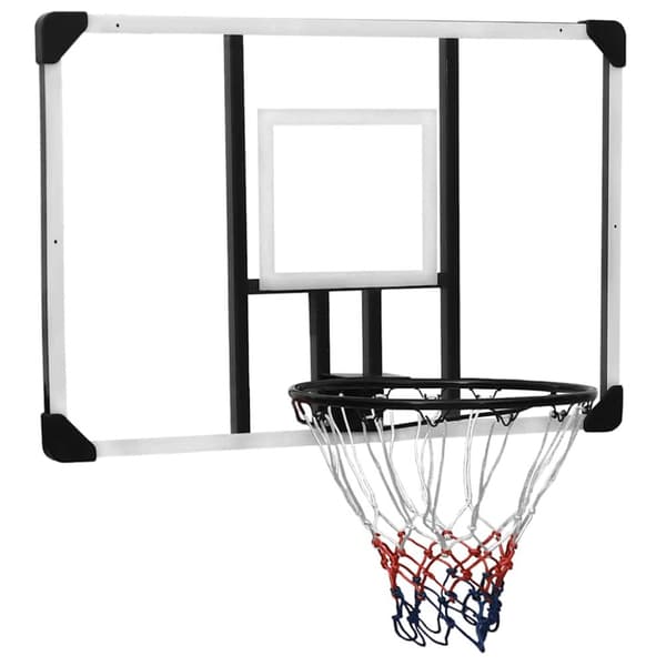 Basketkorg transparent 106x69x3 cm polykarbonat