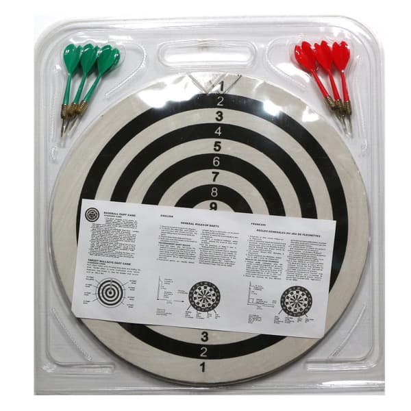 Pappersdarttavla MASTER Flocking 37 cm - dubbelsidig