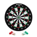 Miniatyrbild 1 av 5: Pappersdarttavla MASTER Flocking 37 cm - dubbelsidig