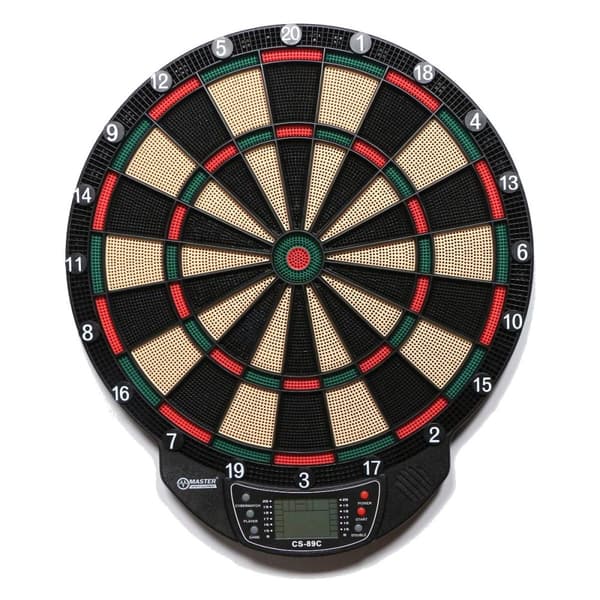 Elektronisk darttavla MASTER Elect 65 + 6 dartpilar
