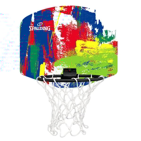 SPALDING Marble Series MicroMini basketballkurv med bagplade