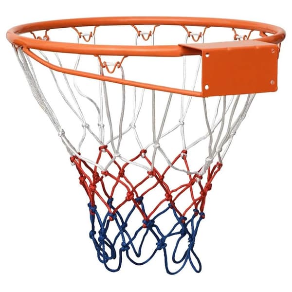 vidaXL Basketring orange 39 cm stål
