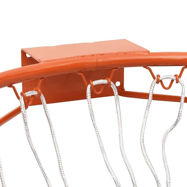 vidaXL Basketring orange 39 cm stål