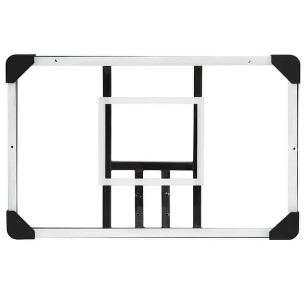 vidaXL bagplade til basketkurv 71x45x2,5 cm polycarbonat transparent