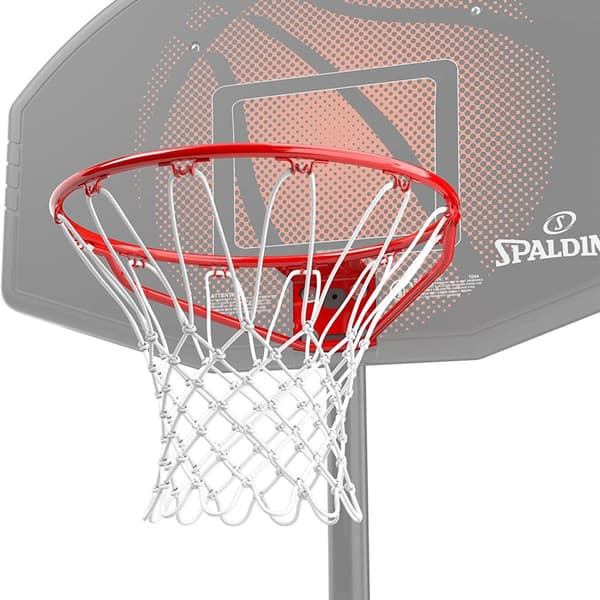 Spalding Standard basketballkurv rød