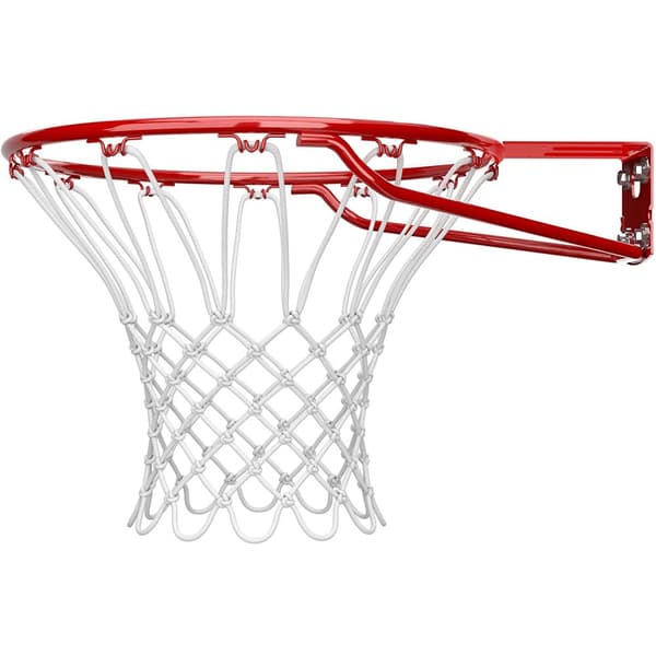 Spalding Standard basketballring rød