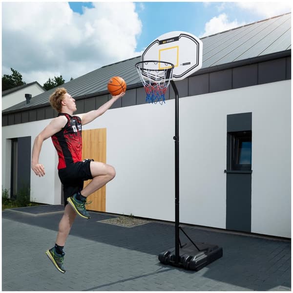Gymrex Basketställning - justerbar - 190 till 260 cm