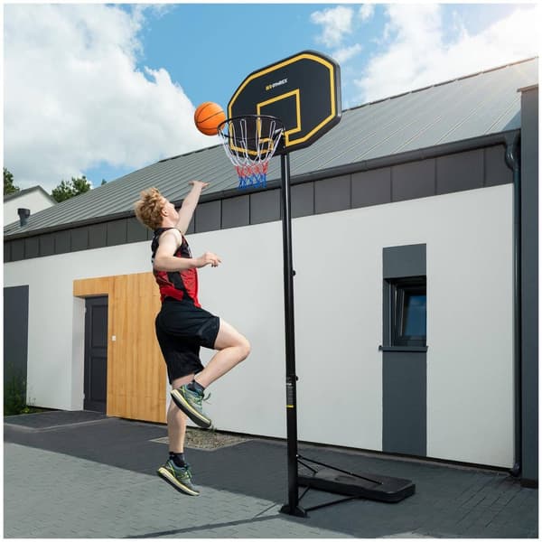 Gymrex Basketställning - justerbar - 200 till 305 cm