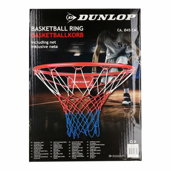 Koripallokori Dunlop Sininen Valkoinen Punainen Ø 45 cm