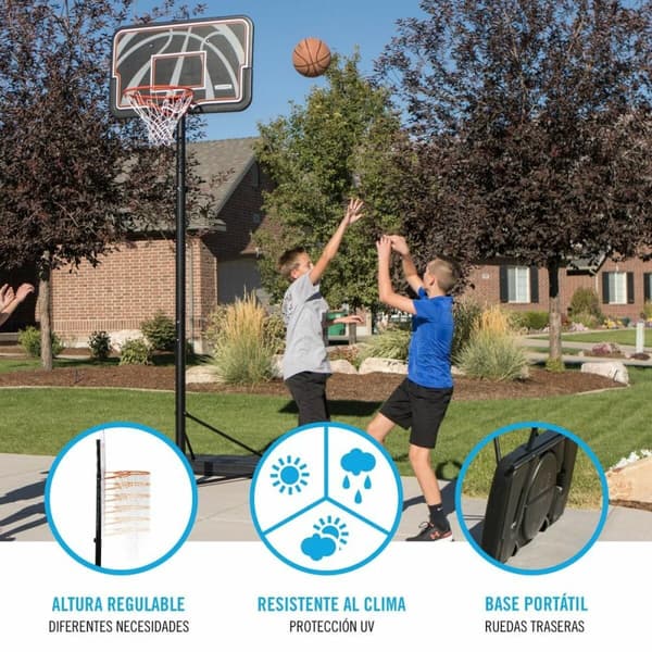 Basketballkurv Lifetime Bærbar Datamaskin 305 cm