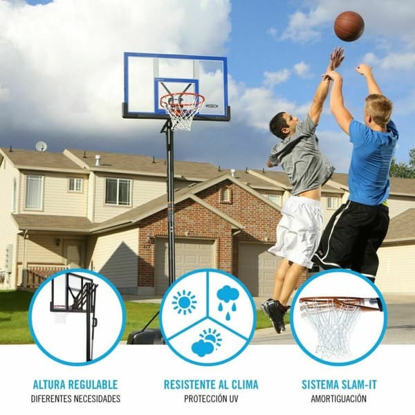 BRUGT Basketballkurv Lifetime 90000-LIFETIME Blå (Refurbished B)