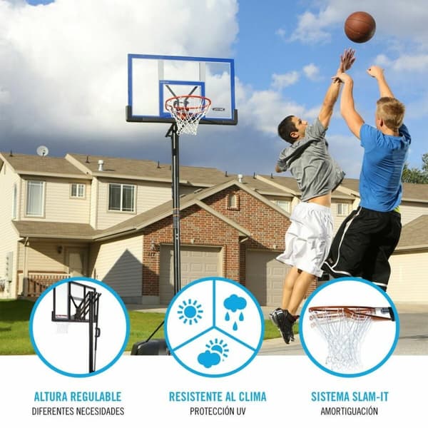 BRUGT Basketballkurv Lifetime 90000-LIFETIME Blå (Refurbished B)