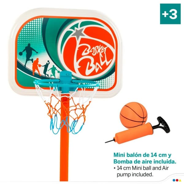 Basketkorg Colorbaby 33 x 106 x 29 cm (4 antal)
