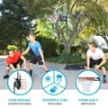 Miniatyrbillede 3 af 6: Basketballkurv Lifetime 122 x 305 x 187 cm