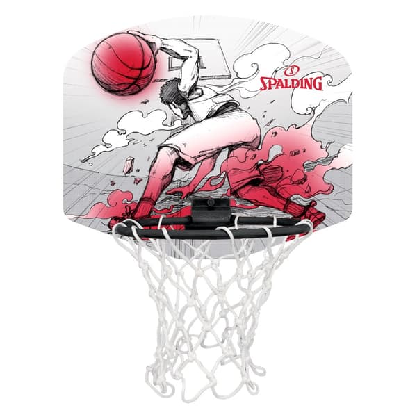 SPALDING Sketch MicroMini basketballbagplade med ring