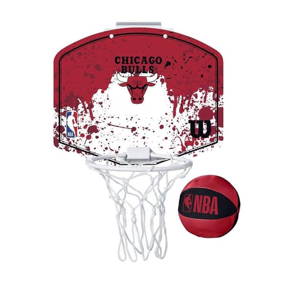Chicago Bulls Mini basketkurvsæt med malingspletter