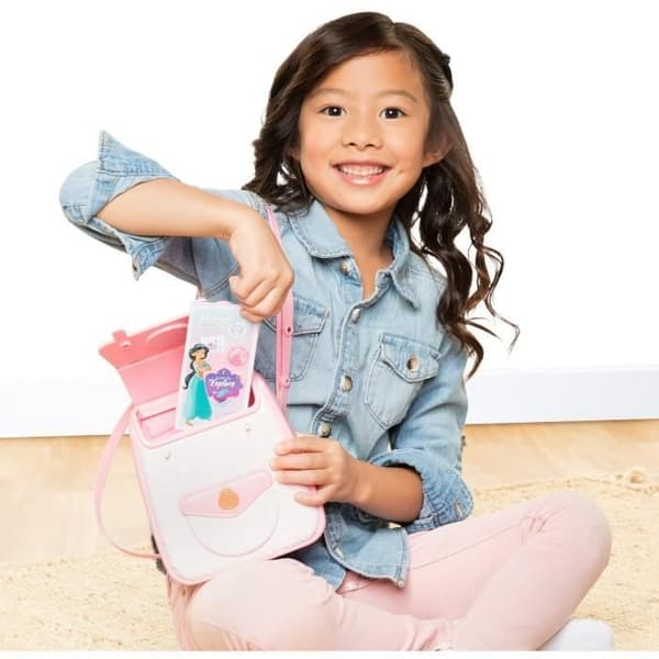 DISNEY STYLE COLLECTION JAKKS Reseryggsäck - För barn 3 år och äldre - Disney License - Rosa