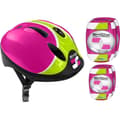 Miniatyrbillede 1 af 4: PINK COMBO Sikkerhed (Hjelm + Knæ- & Albuebeskyttere) SKRIDKONTROL