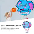 Miniatyrbillede 8 af 8: OBOSOE Cartoon Basketball Board Hul hængende kurve til indendørs let at installere Sport for sjov Interaktivt Basketball Spil