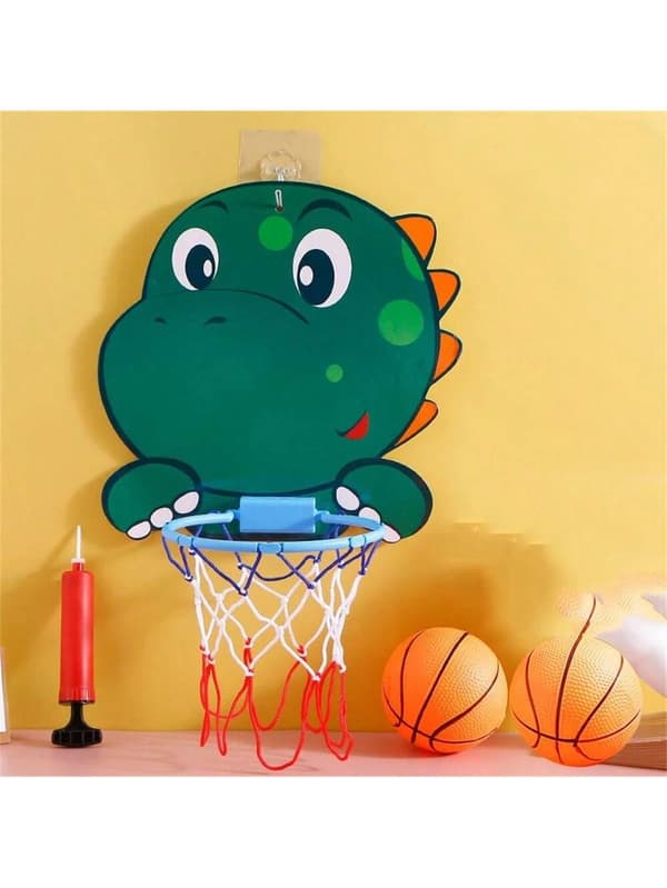 OBOSOE Cartoon Basketball Board Hul hængende kurve til indendørs let at installere Sport for sjov Interaktivt Basketball Spil