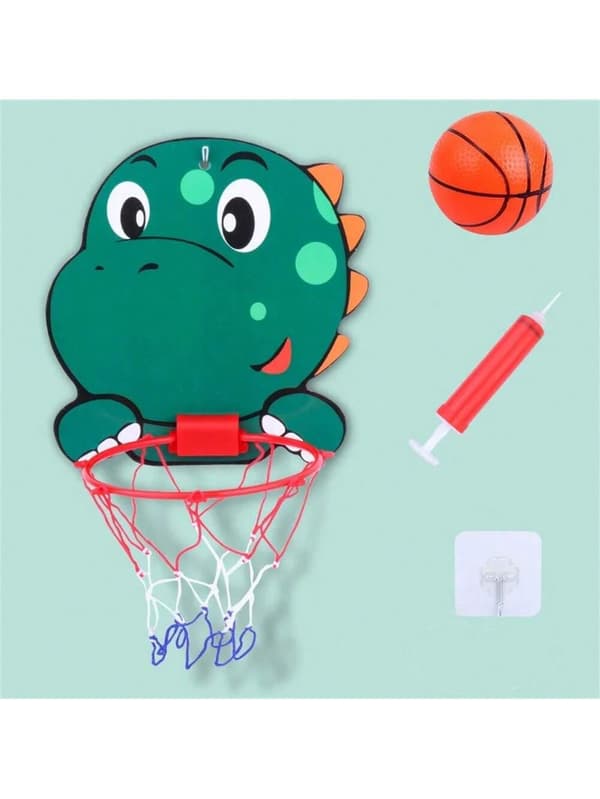 OBOSOE Cartoon Basketball Board Hul hængende kurve til indendørs let at installere Sport for sjov Interaktivt Basketball Spil