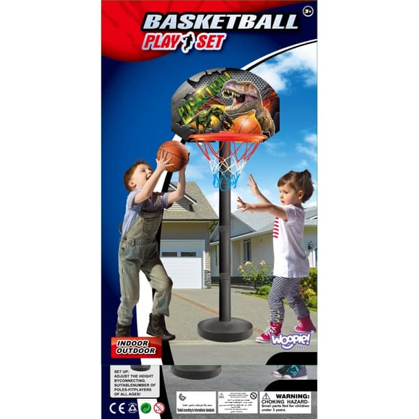 WOOPIE Basketball Sæt – 93 cm bold færdighedsspil