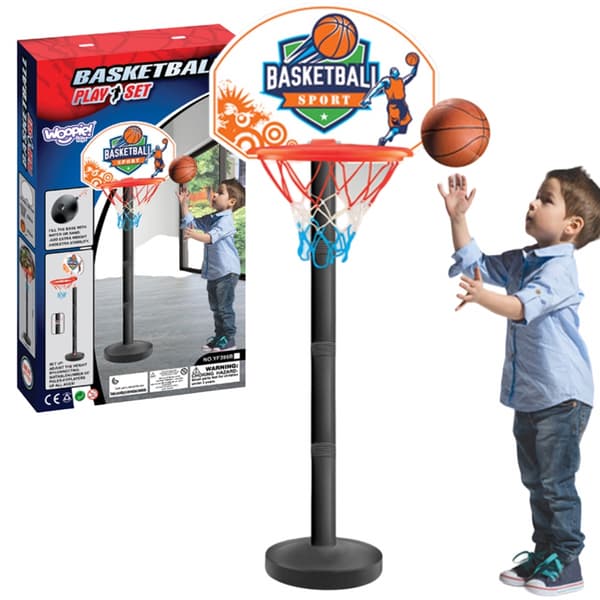WOOPIE Basketball Sæt – 93 cm bold færdighedsspil