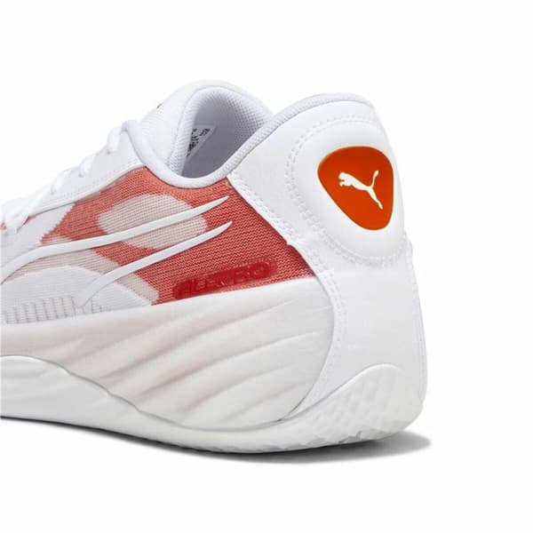 Basketballsko til voksne Puma All-Pro Nitroam Hvid
