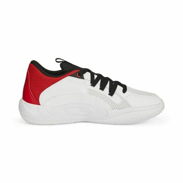 Basketballsko til voksne Puma Court Rider Chaos Hvid